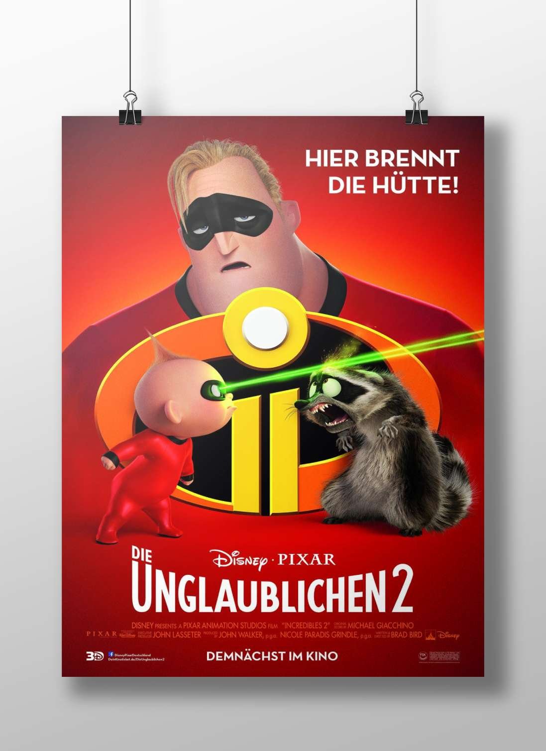 Bob Parr (Mr. Incredible) and Jack-Jack from Disney·Pixar's "Incredibles 2" franchise Main Subject: Bob Parr (Mr.