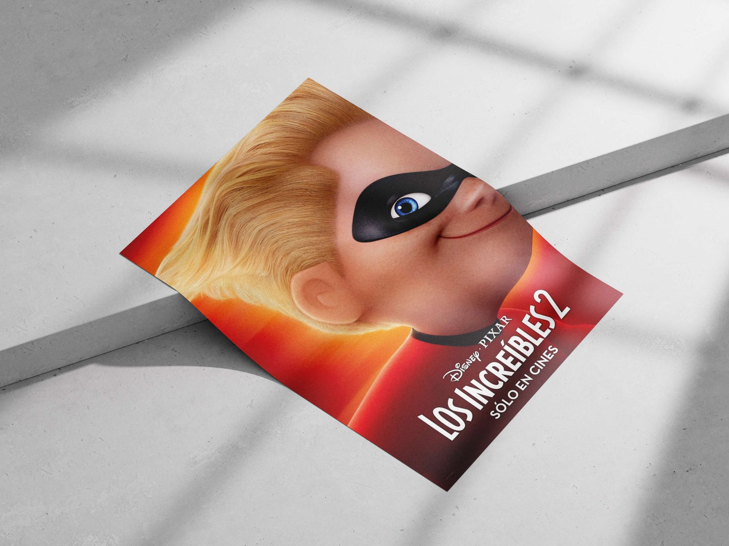 The Incredibles 2 Main Subject: The Incredibles 2 Matte poster print — Superhero wall art India | PosterBoizz