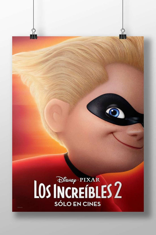 The Incredibles 2 Main Subject: The Incredibles 2 Matte BoizzBoard rigid print — Superhero wall art India | PosterBoizz