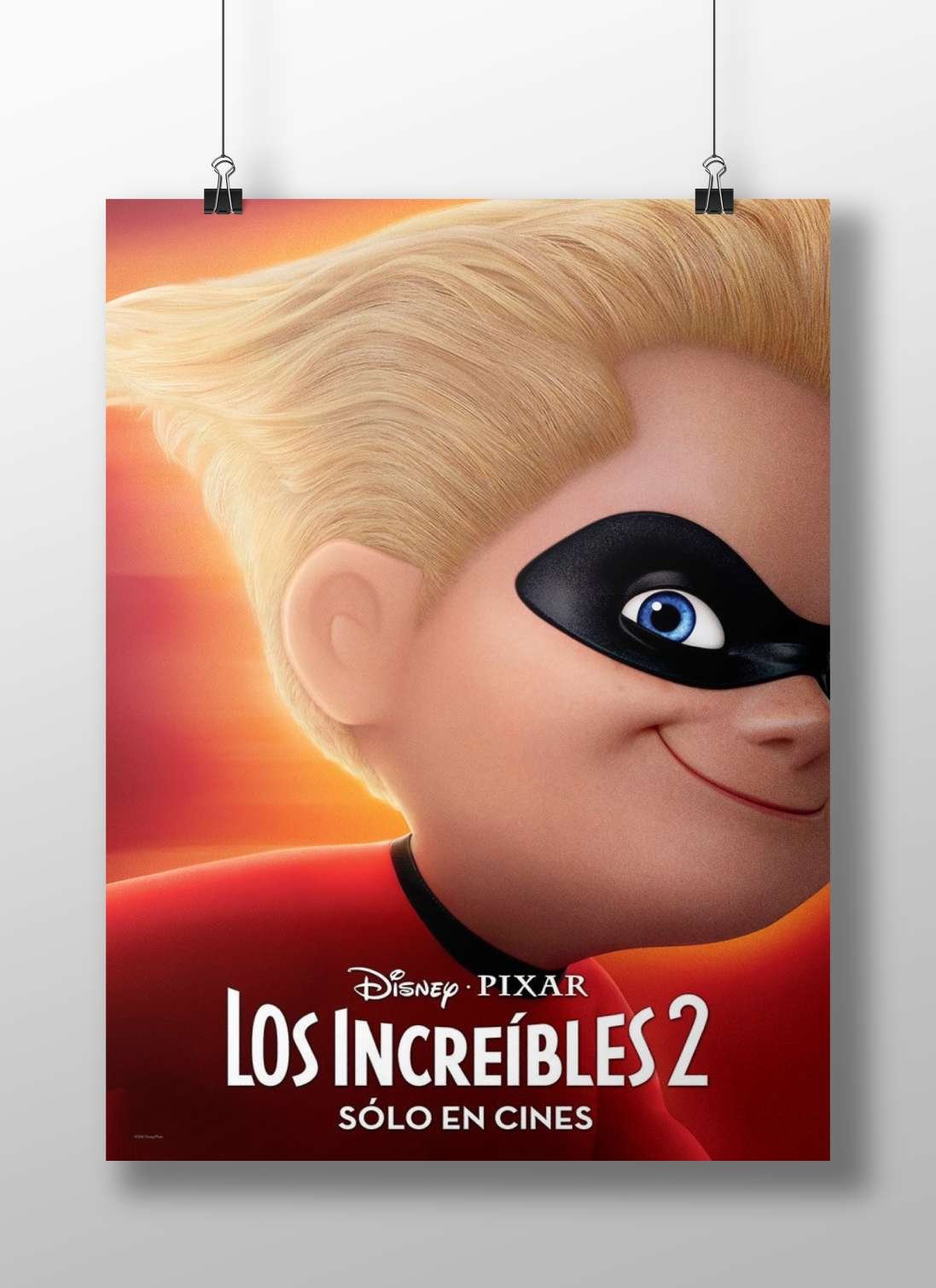 The Incredibles 2 Main Subject: The Incredibles 2 Matte BoizzBoard rigid print — Superhero wall art India | PosterBoizz