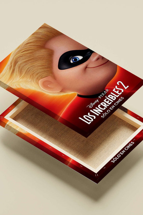 The Incredibles 2 Main Subject: The Incredibles 2 Canvas wall art — Superhero wall art India | PosterBoizz