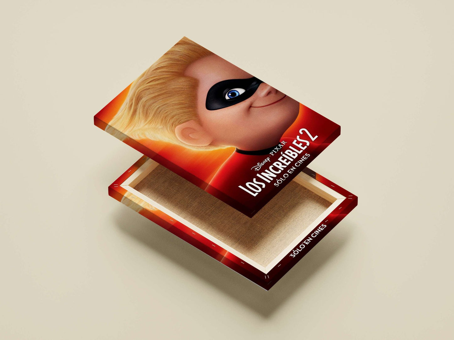 The Incredibles 2 Main Subject: The Incredibles 2 Canvas wall art — Superhero wall art India | PosterBoizz