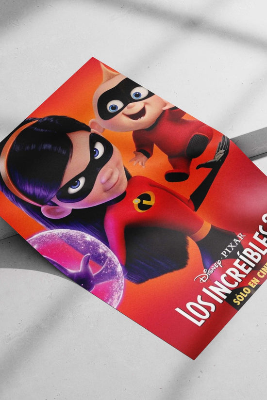 Helen Parr (Elastigirl) and Dash Parr from Disney Pixar's *The Incredibles 2* franchise Main Subject: Helen Parr