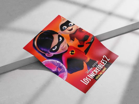 Helen Parr (Elastigirl) and Dash Parr from Disney Pixar's *The Incredibles 2* franchise Main Subject: Helen Parr