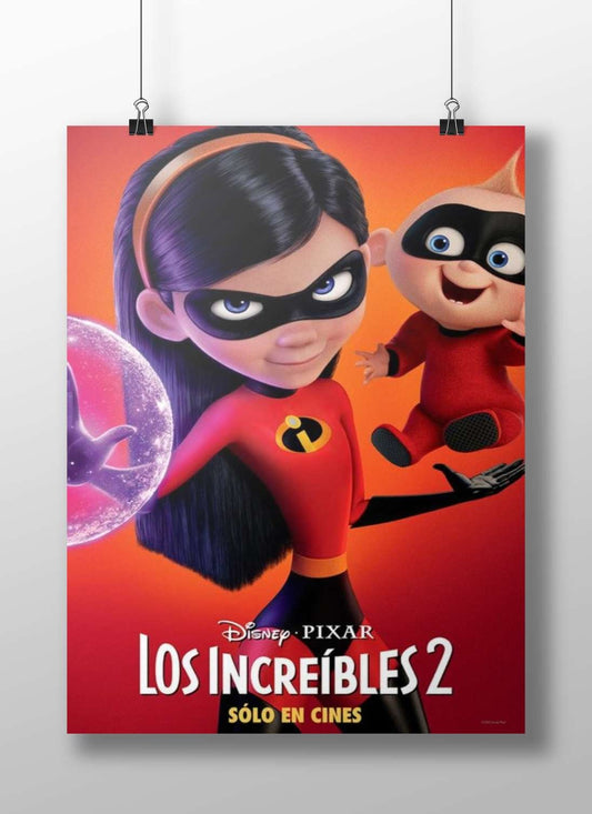 Helen Parr (Elastigirl) and Dash Parr from Disney Pixar's *The Incredibles 2* franchise Main Subject: Helen Parr