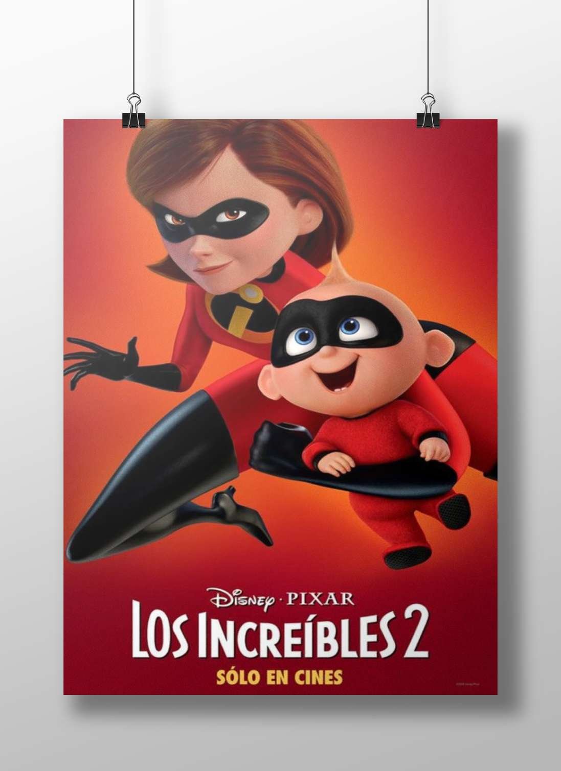 Helen Parr and Jack-Jack from The Incredibles (Disney•Pixar) franchise. Main Subject: Helen Parr and Jack-Jack from The