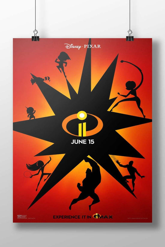 The Incredibles 2 (franchise) Main Subject: The Incredibles 2 (franchise) Matte BoizzBoard rigid print — Superhero wall art