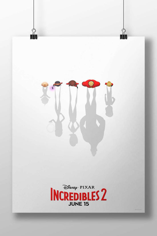 Incredibles 2 (Disney·Pixar) Main Subject: Incredibles 2 (Disney·Pixar) Matte BoizzBoard rigid print — Superhero wall art