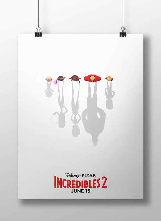 Incredibles 2 (Disney·Pixar) Main Subject: Incredibles 2 (Disney·Pixar) Matte BoizzBoard rigid print — Superhero wall art