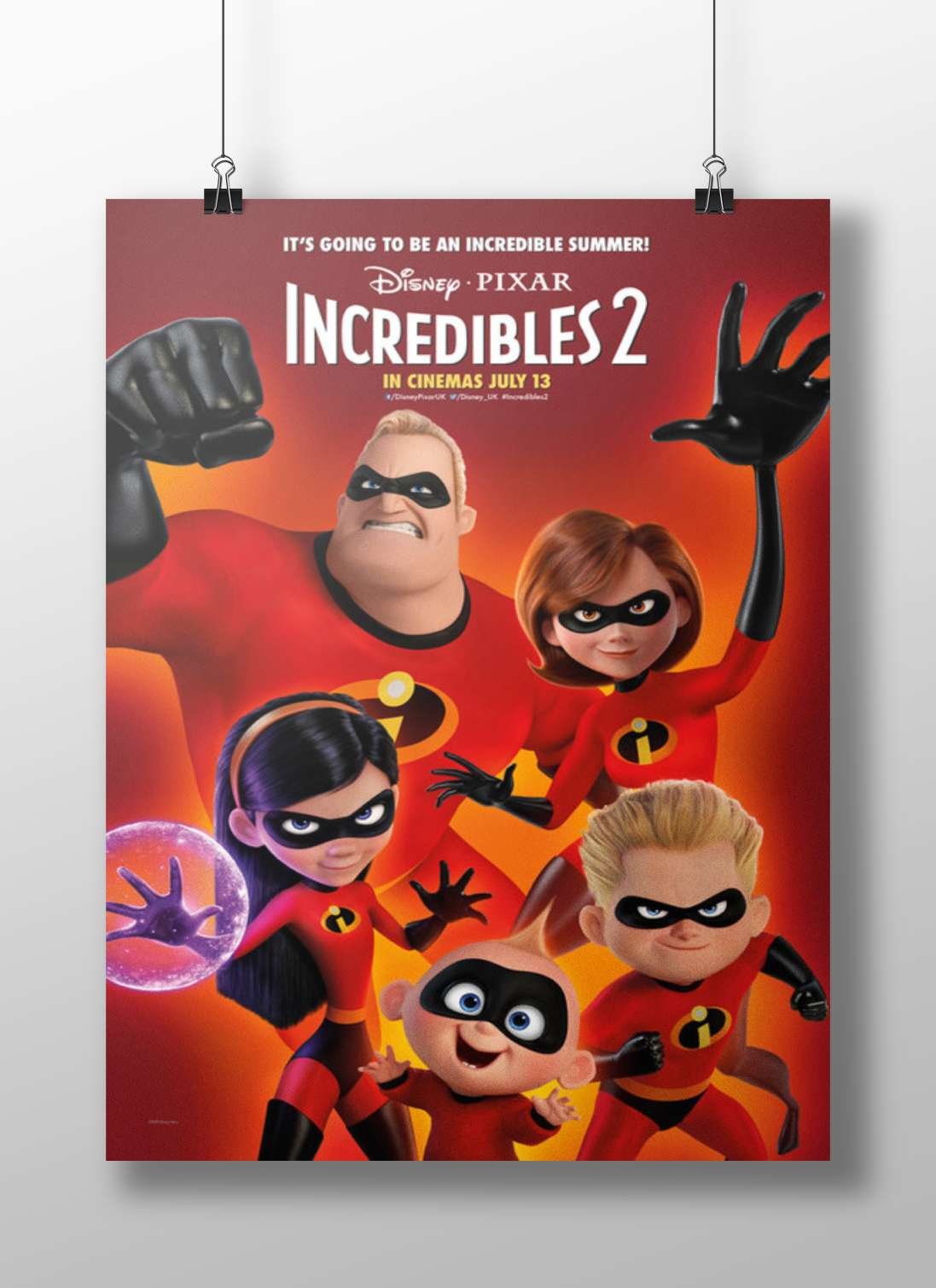 Bob Parr, Helen Parr, Violet Parr, Dash Parr, Jack-Jack Parr (Disney•Pixar's Incredibles 2) Main Subject: Bob Parr, Helen