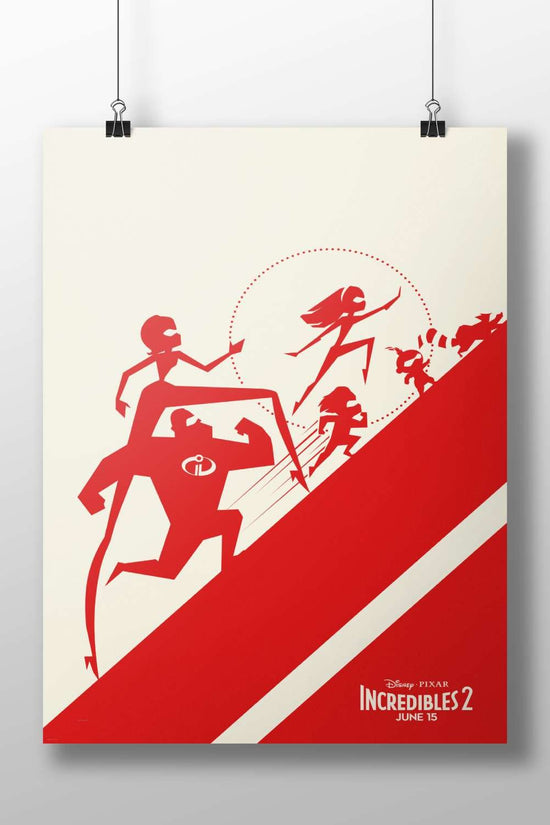 Characters from Disney·Pixar's "Incredibles 2" franchise. Main Subject: Characters from Disney·Pixar's "Incredibles 2"