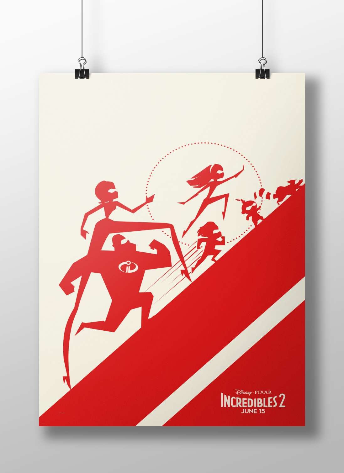 Characters from Disney·Pixar's "Incredibles 2" franchise. Main Subject: Characters from Disney·Pixar's "Incredibles 2"