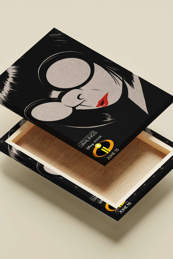 The Incredibles II (Disney·Pixar franchise) Main Subject: The Incredibles II (Disney·Pixar franchise) Canvas wall art —