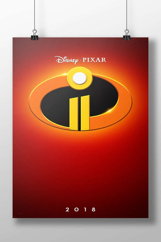 The Incredibles franchise logo (from the 2018 Disney·Pixar film) Main Subject: The Incredibles franchise logo (from the 2018