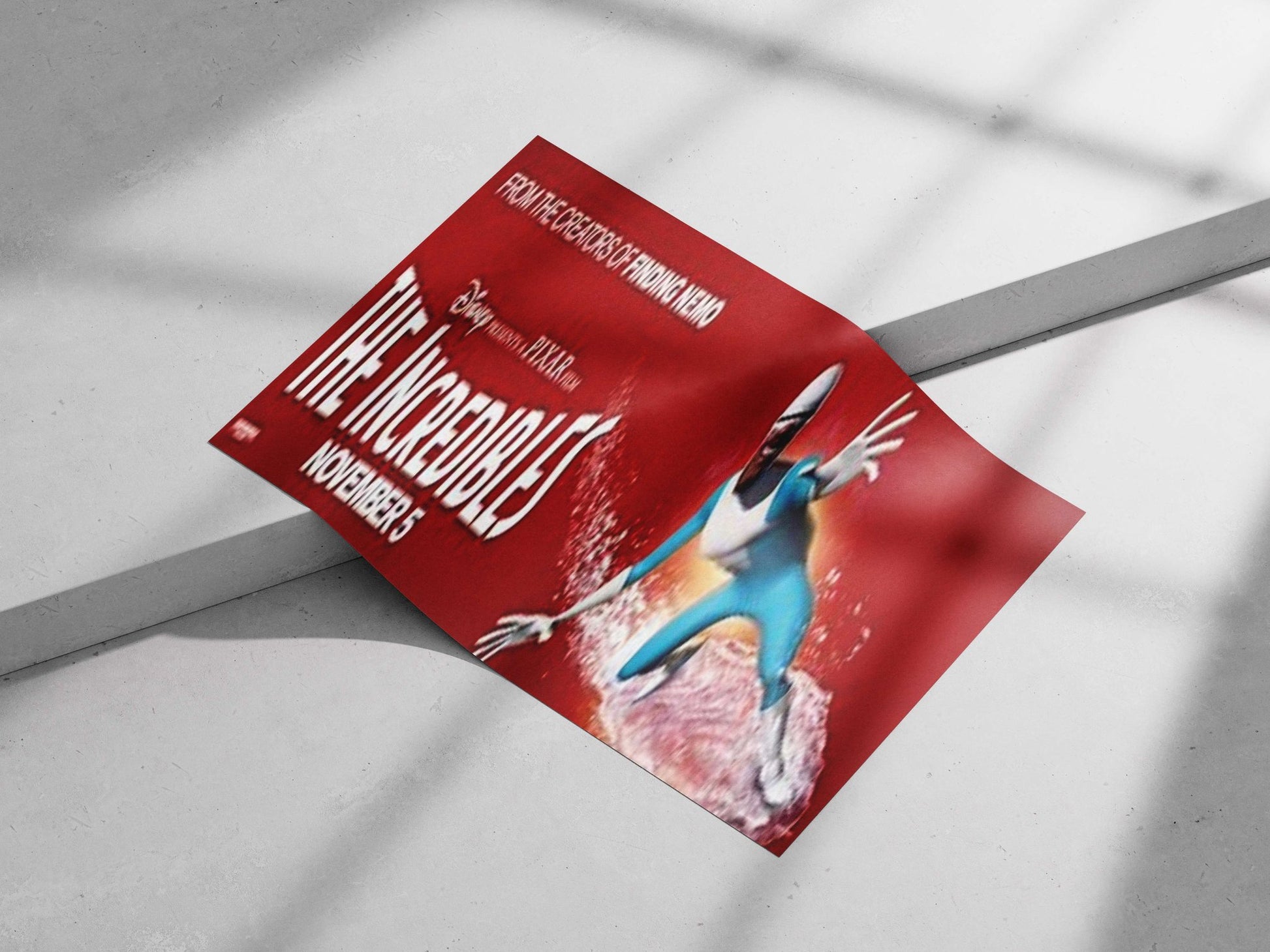 The Incredibles Main Subject: The Incredibles Matte poster print — Superhero wall art India | PosterBoizz