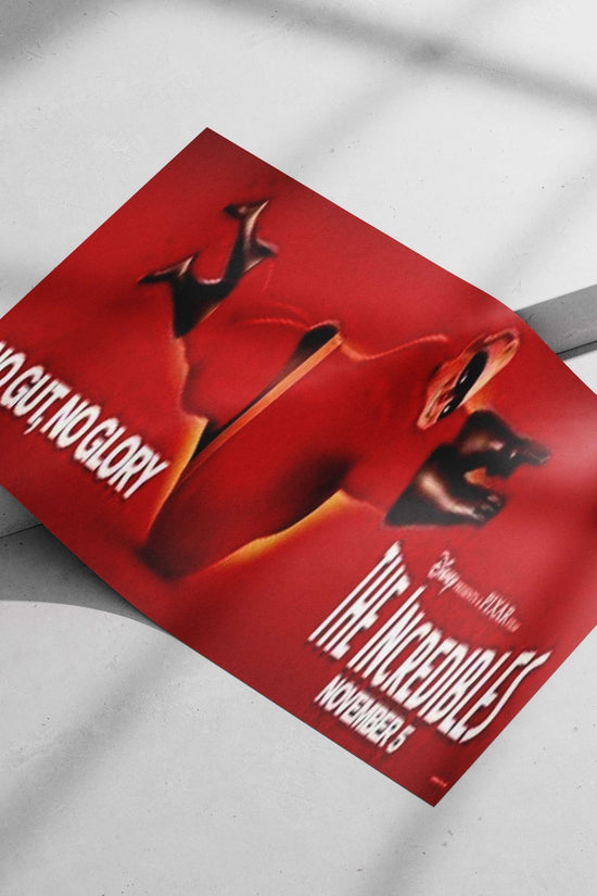 The Incredibles franchise Main Subject: The Incredibles franchise Matte poster print — Superhero wall art India | PosterBoizz