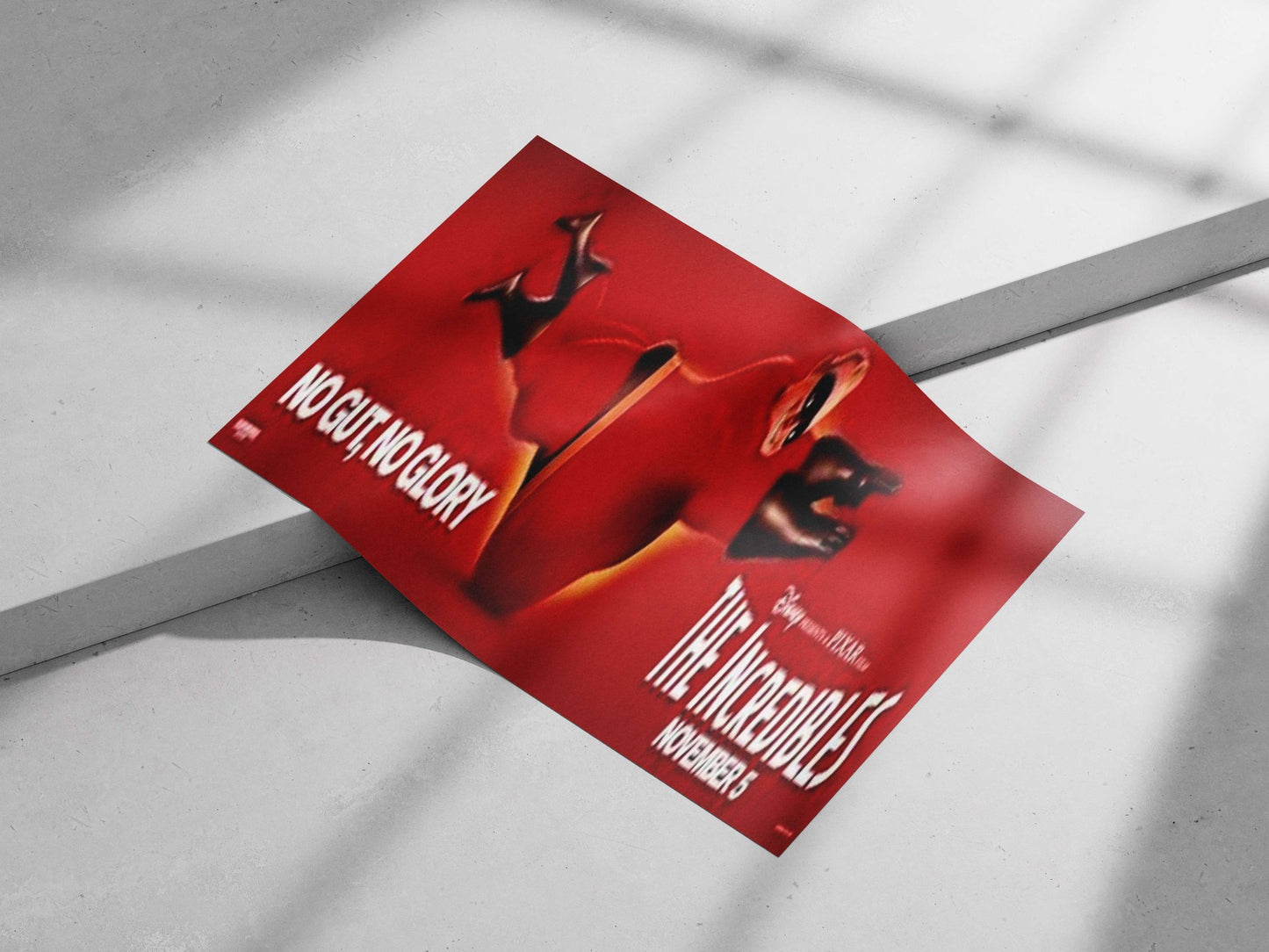The Incredibles franchise Main Subject: The Incredibles franchise Matte poster print — Superhero wall art India | PosterBoizz