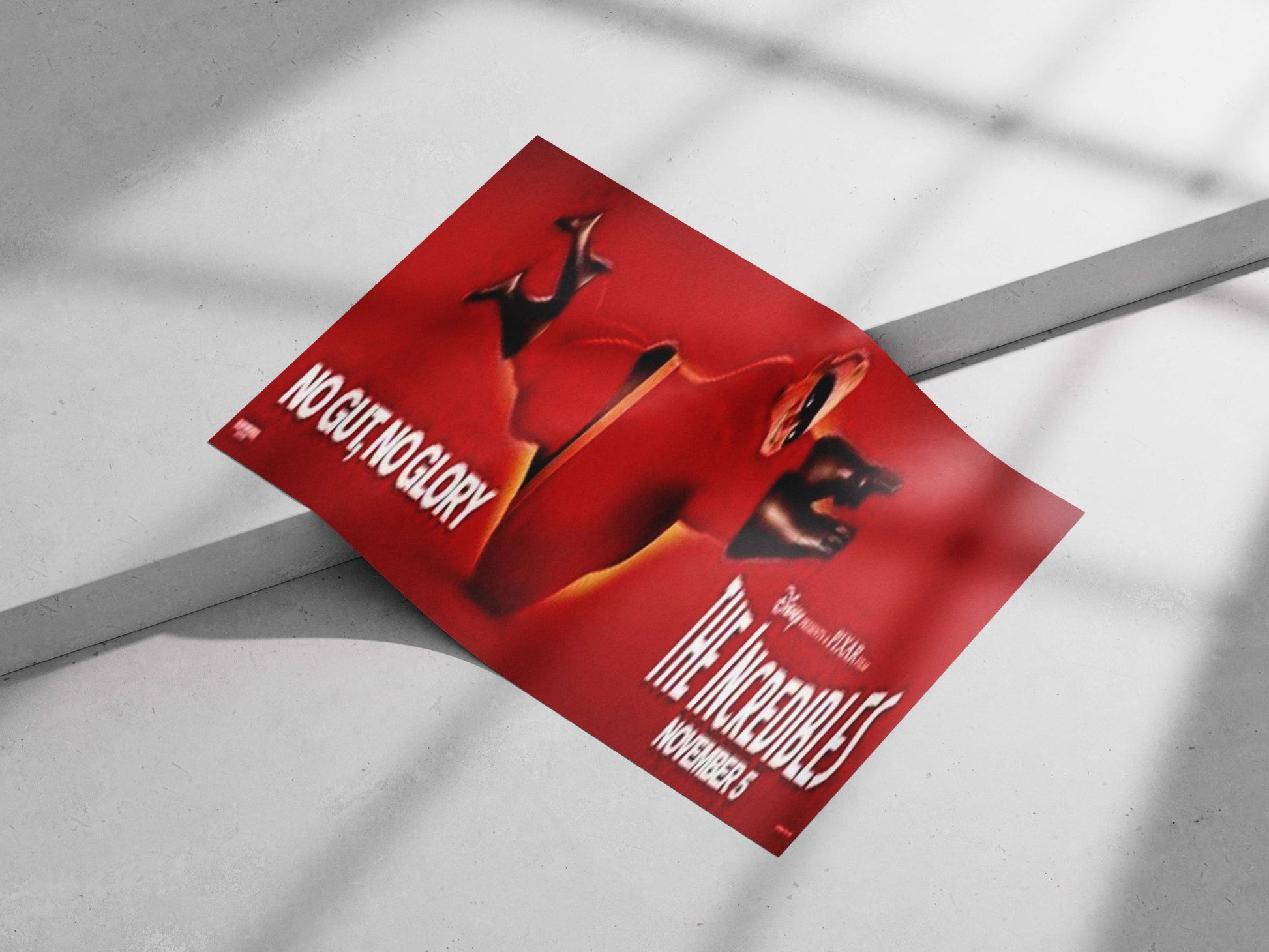 The Incredibles franchise Main Subject: The Incredibles franchise Matte poster print — Superhero wall art India | PosterBoizz