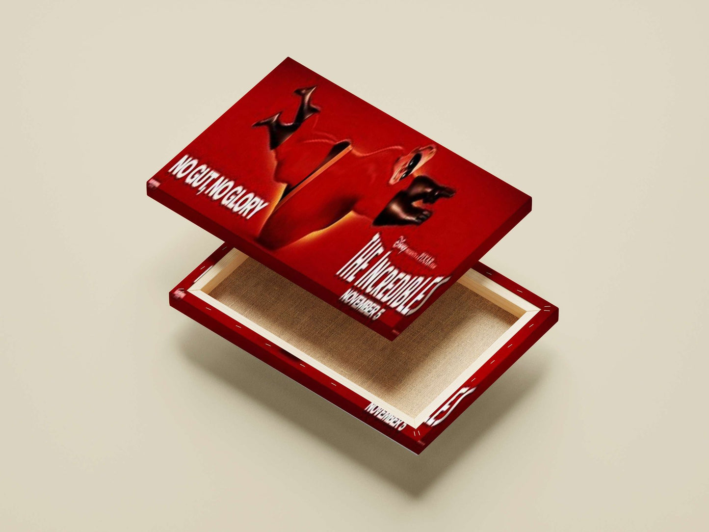 The Incredibles franchise Main Subject: The Incredibles franchise Canvas wall art — Superhero wall art India | PosterBoizz