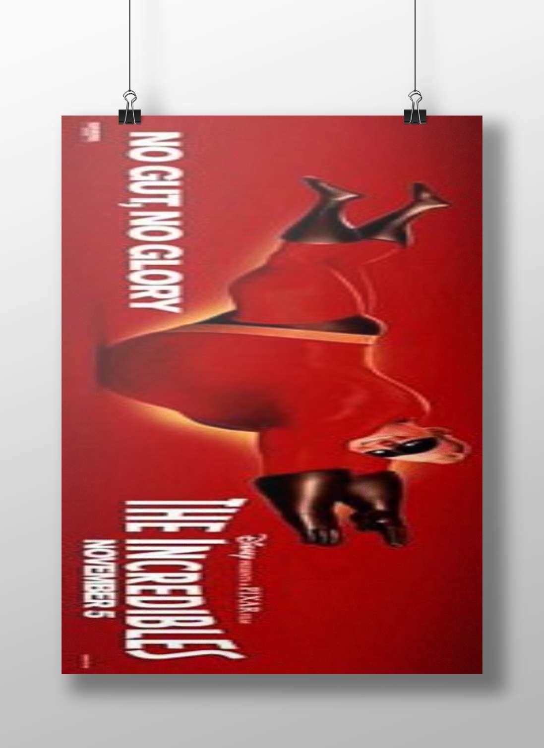 The Incredibles franchise Main Subject: The Incredibles franchise Matte BoizzBoard rigid print — Superhero wall art India |