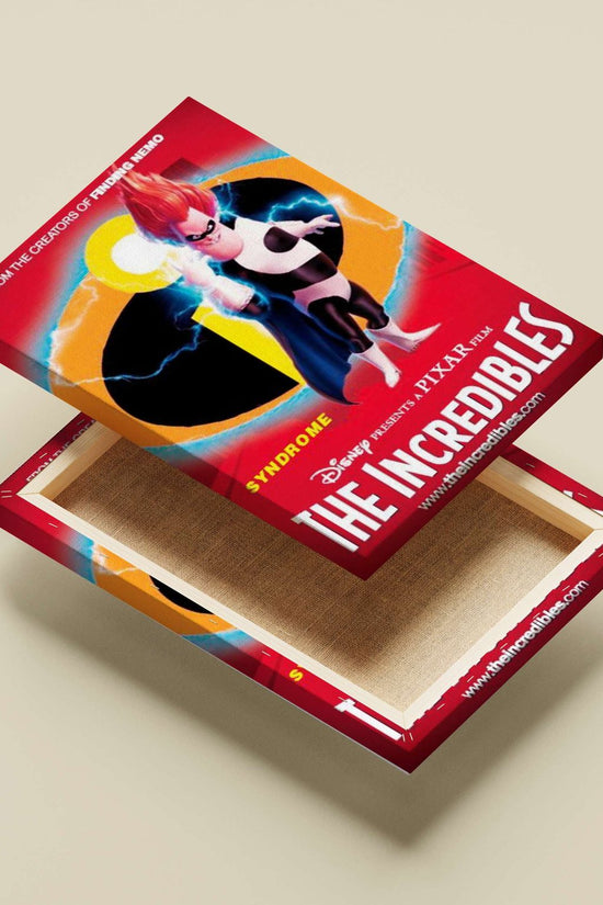 Syndrome (from The Incredibles franchise) Main Subject: Syndrome (from The Incredibles franchise) Canvas wall art —