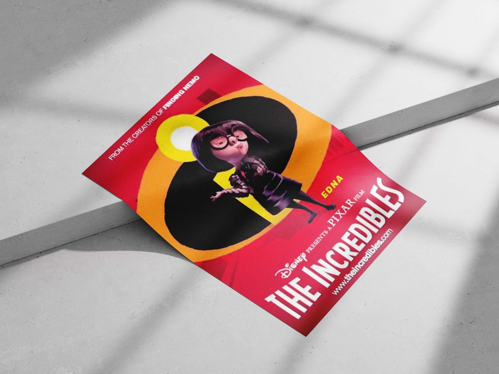 Edna (character from The Incredibles franchise) Main Subject: Edna (character from The Incredibles franchise) Matte poster