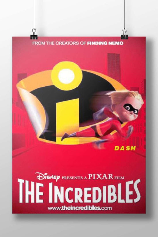 Dash from The Incredibles (Pixar franchise) Main Subject: Dash from The Incredibles (Pixar franchise) Matte BoizzBoard rigid