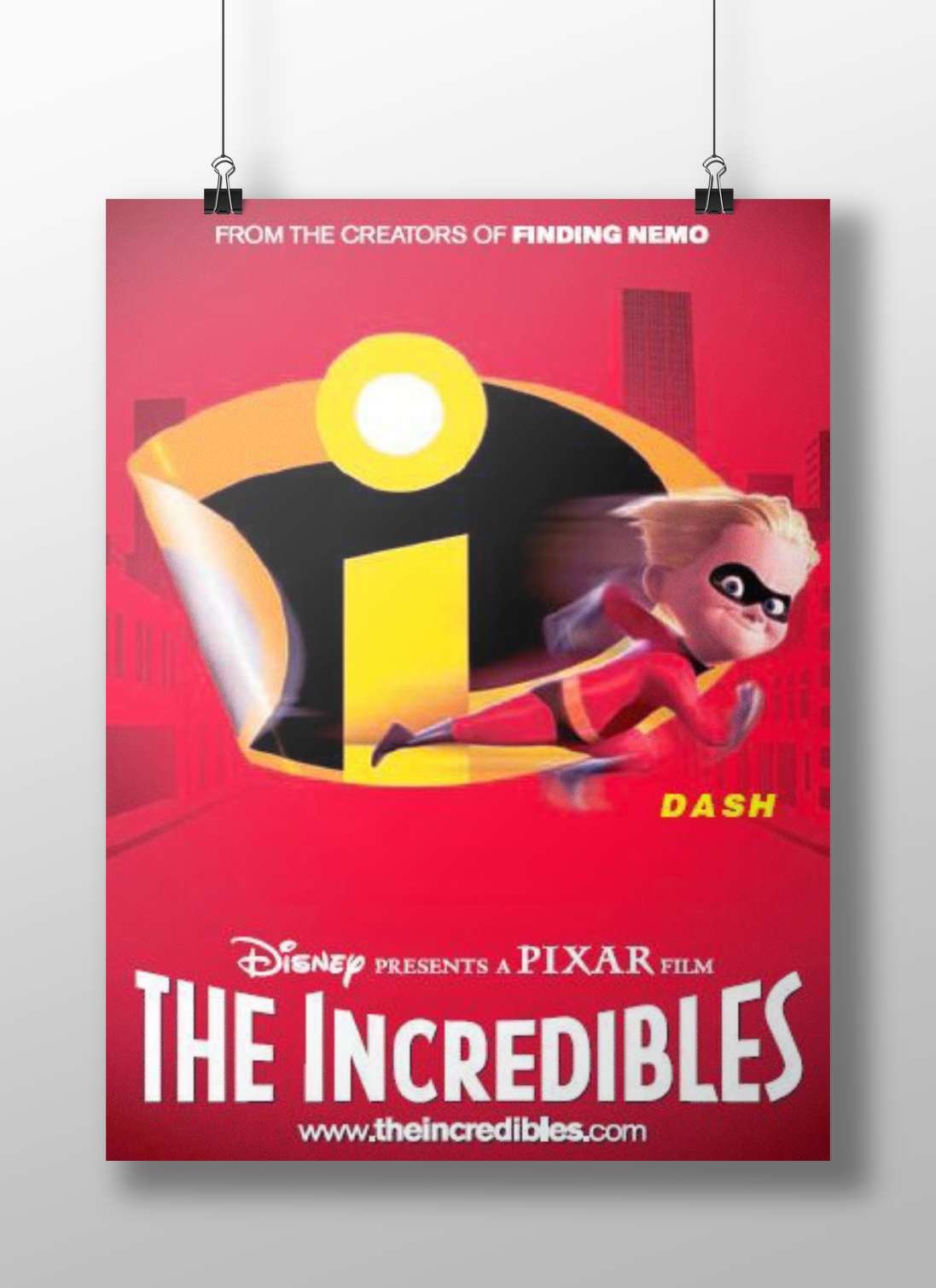 Dash from The Incredibles (Pixar franchise) Main Subject: Dash from The Incredibles (Pixar franchise) Matte BoizzBoard rigid