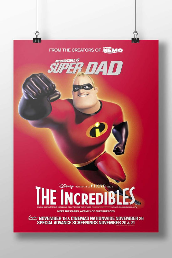 Mr. Incredible (Bob Parr) from The Incredibles franchise Main Subject: Mr. Incredible (Bob Parr) from The Incredibles