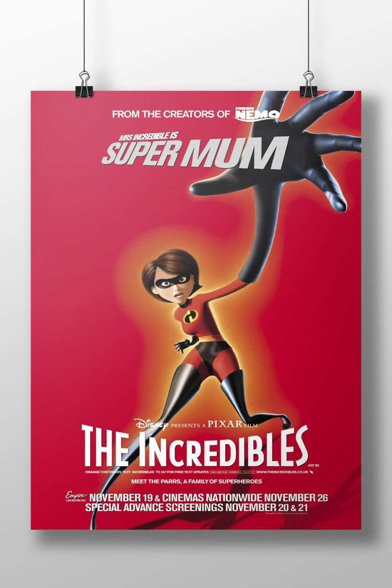 The Incredibles (franchise) and Mrs. Incredible (Helen Parr) Main Subject: The Incredibles (franchise) and Mrs. Incredible