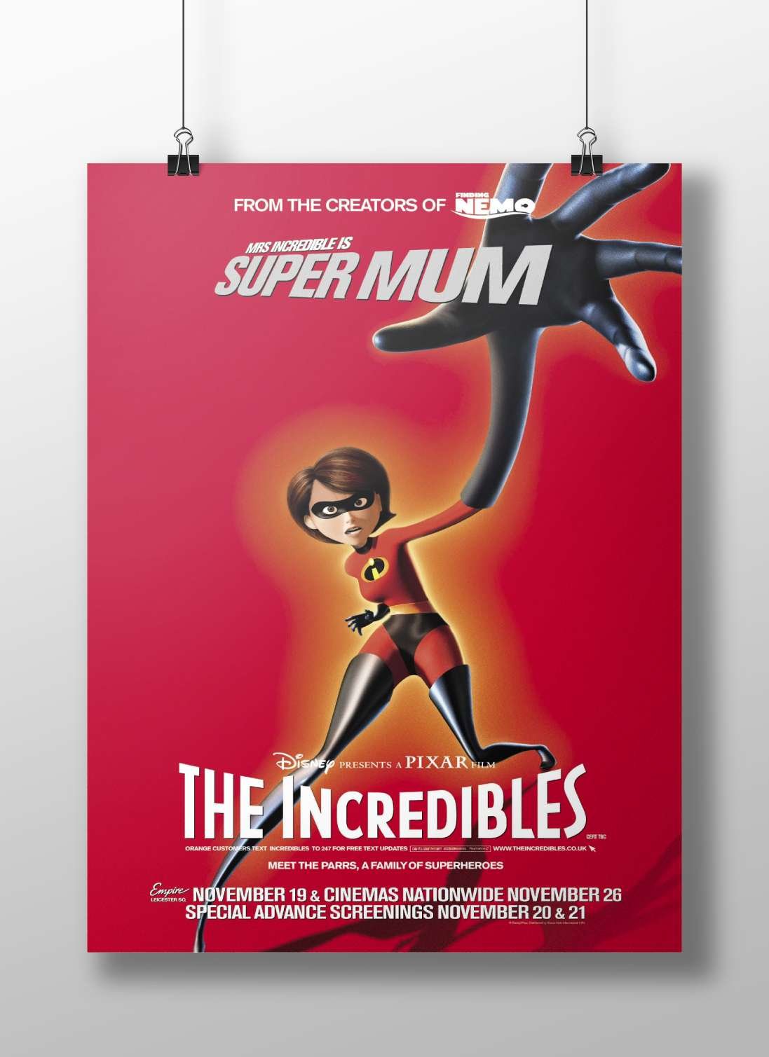 The Incredibles (franchise) and Mrs. Incredible (Helen Parr) Main Subject: The Incredibles (franchise) and Mrs. Incredible