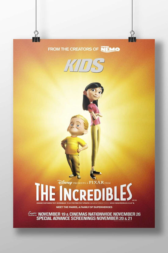 The Incredibles (Disney/Pixar film, franchise involving the Parr family) Main Subject: The Incredibles (Disney/Pixar film,