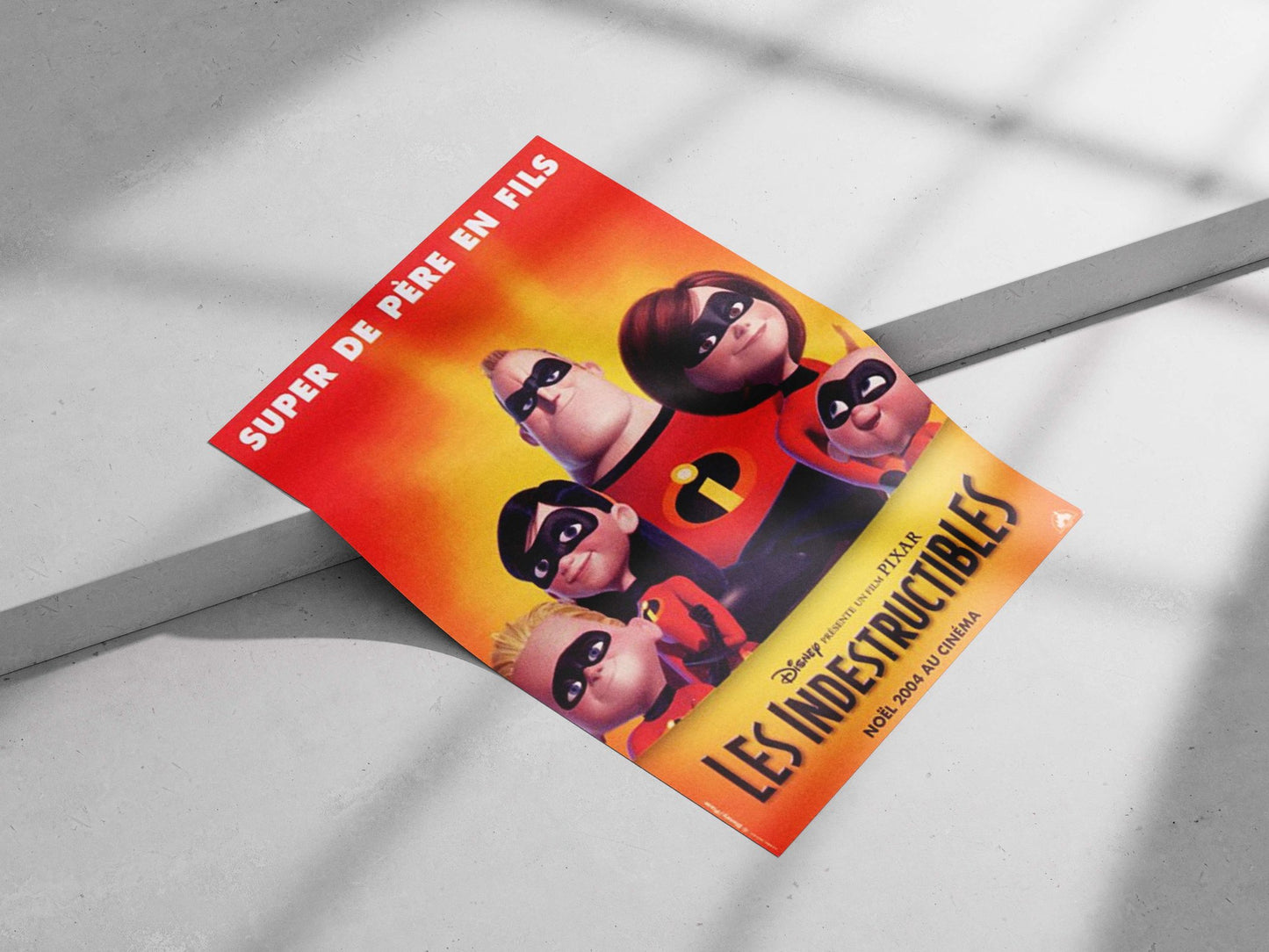 The Incredibles Main Subject: The Incredibles Matte poster print — Superhero wall art India | PosterBoizz