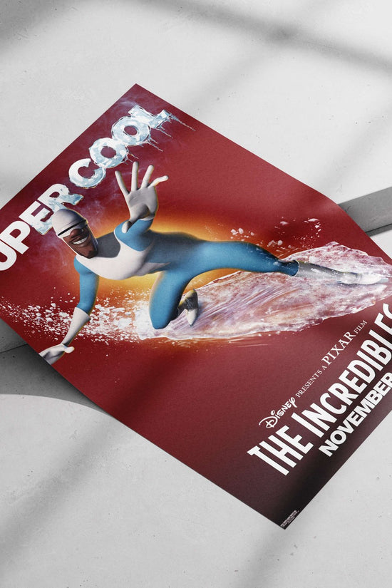 The Incredibles (franchise) Main Subject: The Incredibles (franchise) Matte poster print — Superhero wall art India |