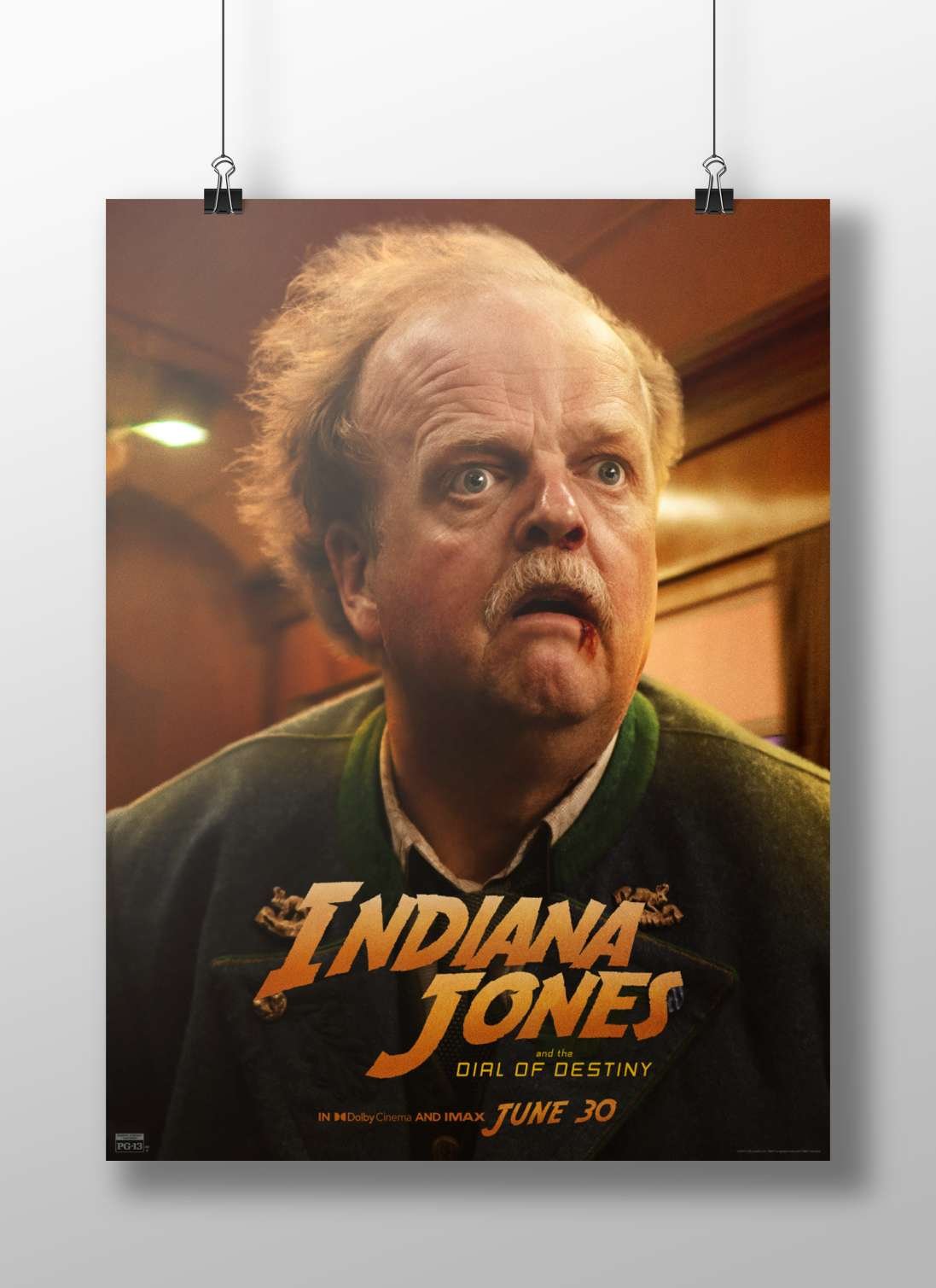 Indiana Jones and the Dial of Destiny Main Subject: Indiana Jones and the Dial of Destiny Matte BoizzBoard rigid print —