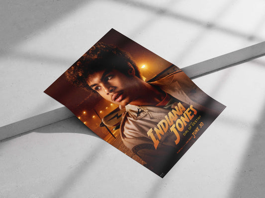 Indiana Jones Main Subject: Indiana Jones Matte poster print — Hollywood wall art India | PosterBoizz