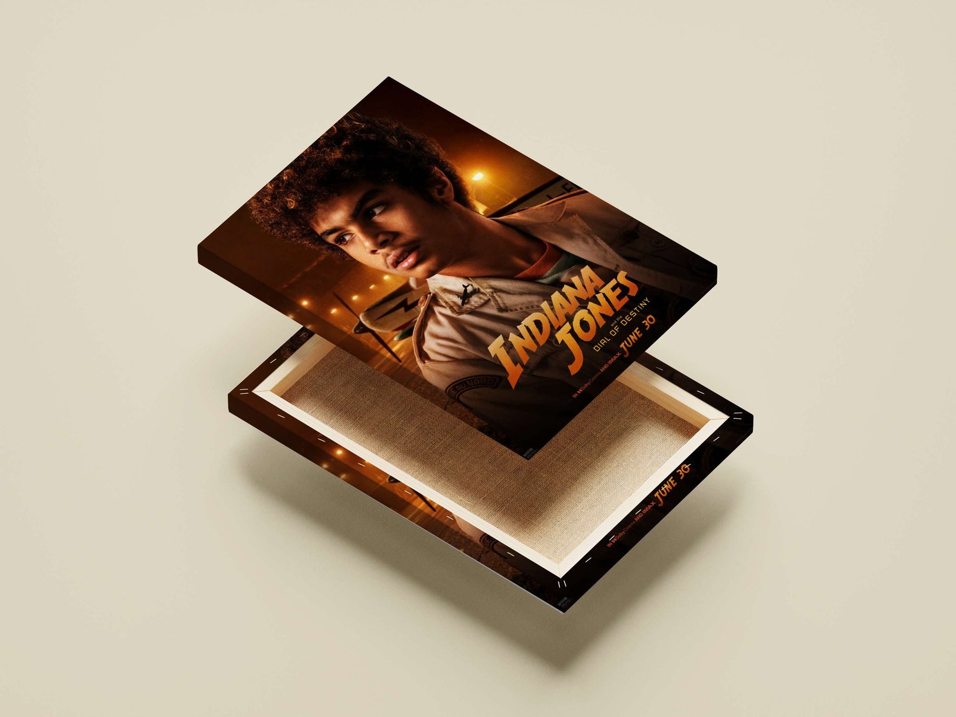Indiana Jones Main Subject: Indiana Jones Canvas wall art — Hollywood wall art India | PosterBoizz