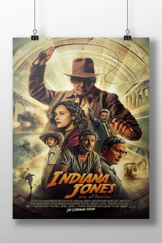 Indiana Jones and the Dial of Destiny Main Subject: Indiana Jones and the Dial of Destiny Matte BoizzBoard rigid print —