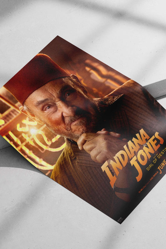 Indiana Jones and the Dial of Destiny Main Subject: Indiana Jones and the Dial of Destiny Matte poster print — Hollywood