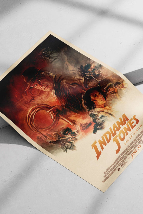 Indiana Jones franchise's "Indiana Jones and the Dial of Destiny" (Harrison Ford as lead) Main Subject: Indiana Jones