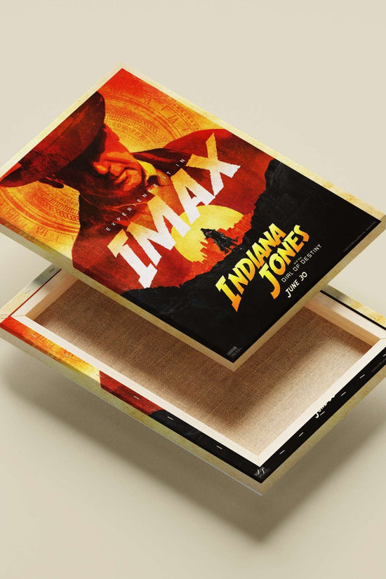 Indiana Jones and the Dial of Destiny Main Subject: Indiana Jones and the Dial of Destiny Canvas wall art — Hollywood wall