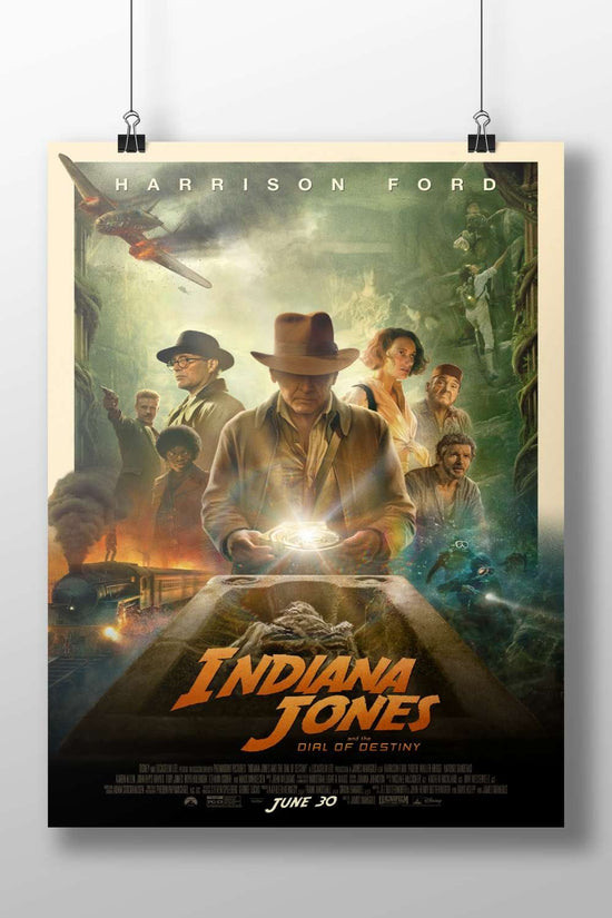 Indiana Jones and the Dial of Destiny Main Subject: Indiana Jones and the Dial of Destiny Matte BoizzBoard rigid print —