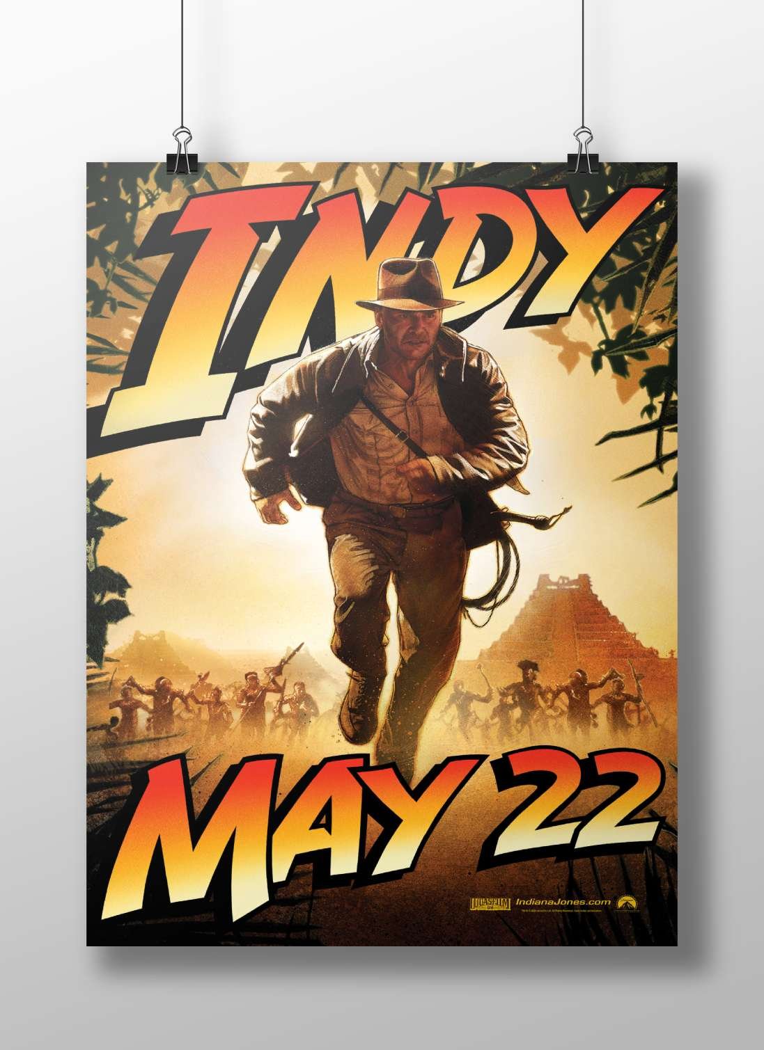Indiana Jones (from the Indiana Jones franchise) Main Subject: Indiana Jones (from the Indiana Jones franchise) Matte