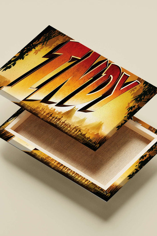 Indiana Jones franchise Main Subject: Indiana Jones franchise Canvas wall art — Hollywood wall art India | PosterBoizz