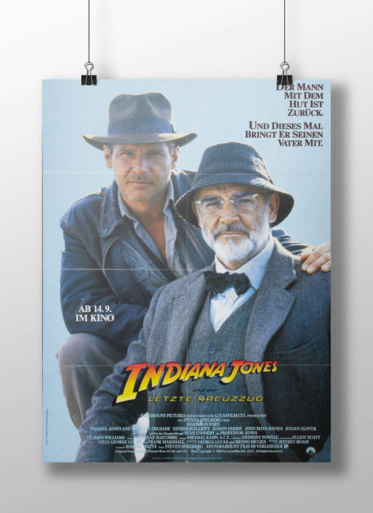 Indiana Jones and the Last Crusade (franchise) featuring Harrison Ford and Sean Connery Main Subject: Indiana Jones and the
