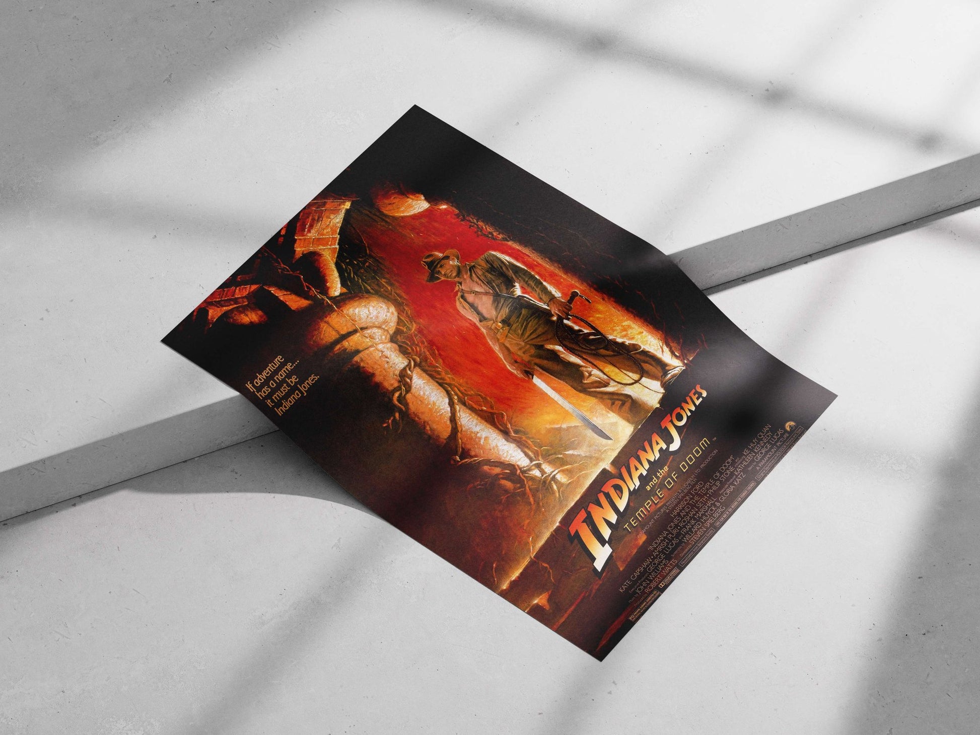 Indiana Jones (franchise) Main Subject: Indiana Jones (franchise) Matte poster print — Hollywood wall art India | PosterBoizz