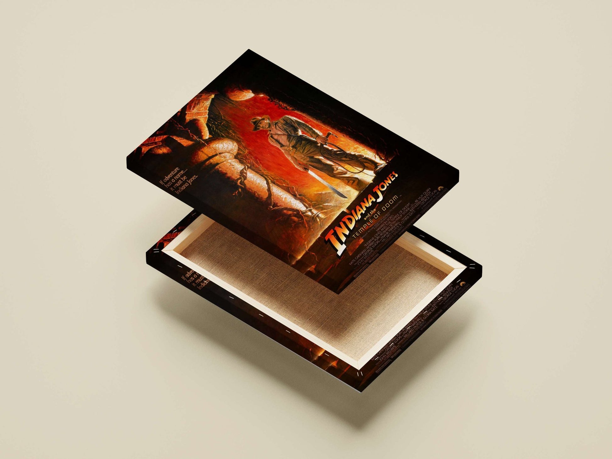 Indiana Jones (franchise) Main Subject: Indiana Jones (franchise) Canvas wall art — Hollywood wall art India | PosterBoizz