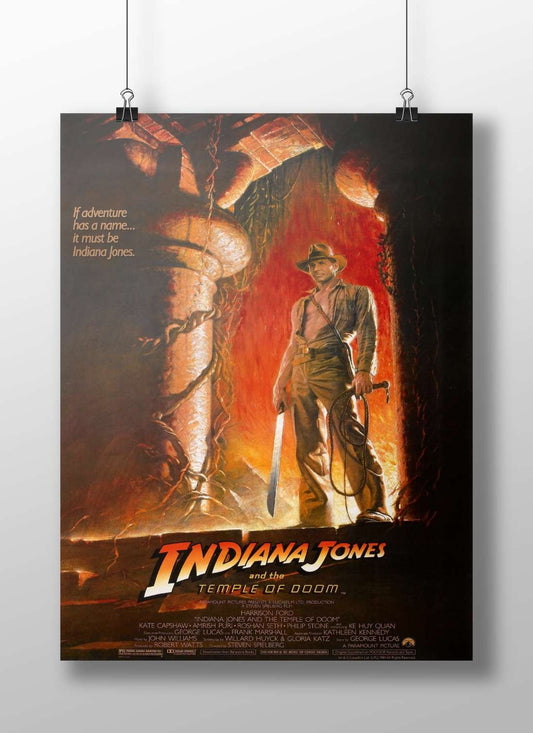 Indiana Jones (franchise) Main Subject: Indiana Jones (franchise) Matte BoizzBoard rigid print — Hollywood wall art India |