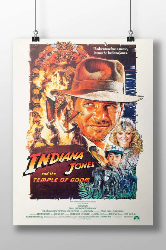 Indiana Jones (franchise) and "Indiana Jones and the Temple of Doom" movie. Main Subject: Indiana Jones (franchise) and