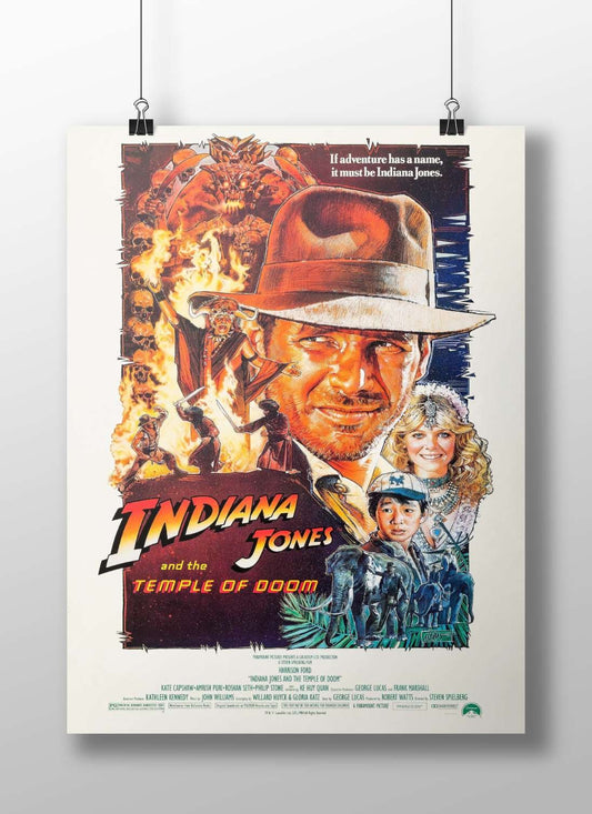 Indiana Jones (franchise) and "Indiana Jones and the Temple of Doom" movie. Main Subject: Indiana Jones (franchise) and